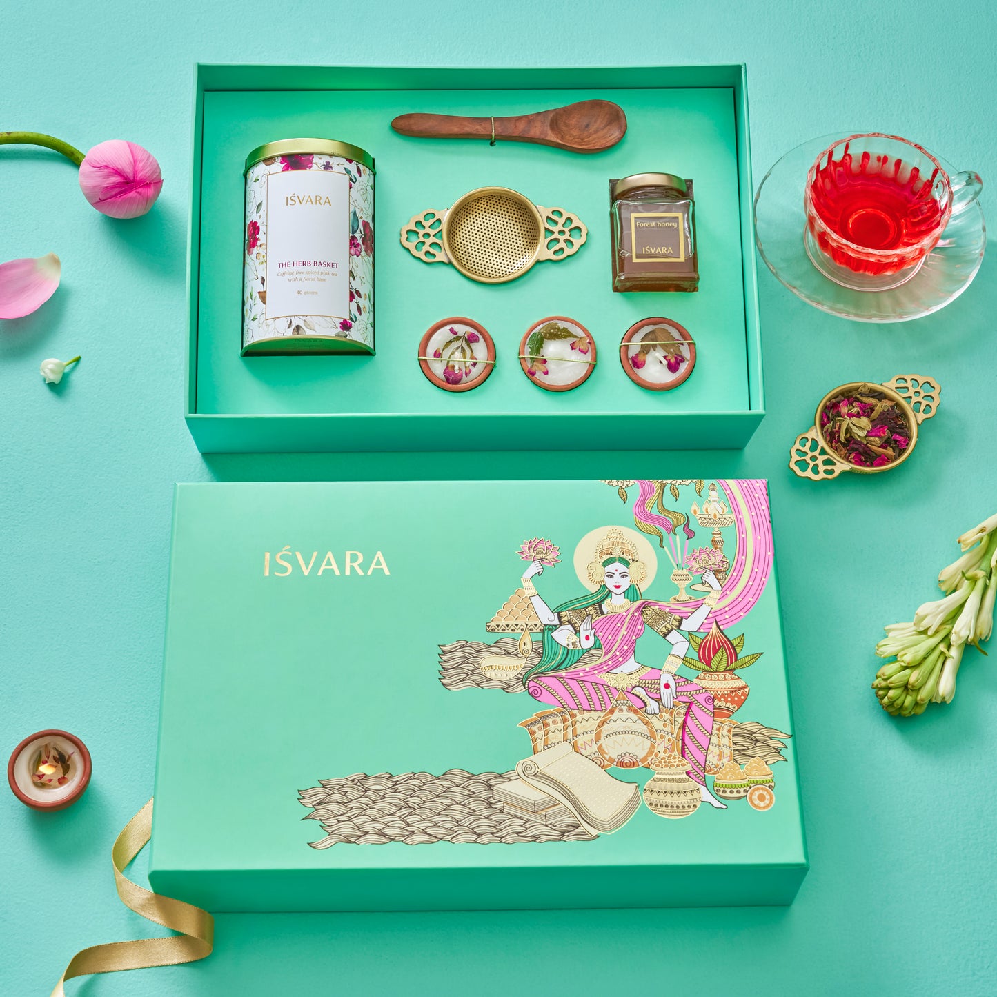 Goddess Lakshmi Diwali Gift Set IŚVARA