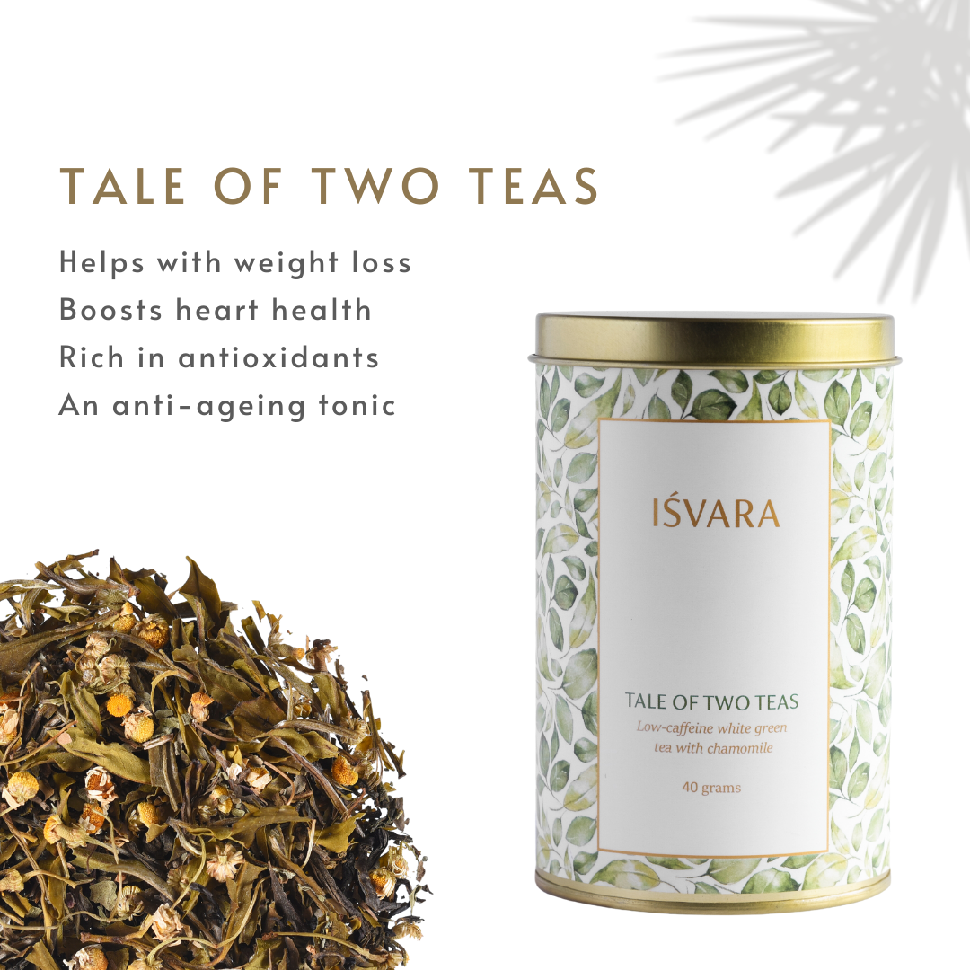 Detox teas Tale of Two Teas Green White Tea IŚVARA
