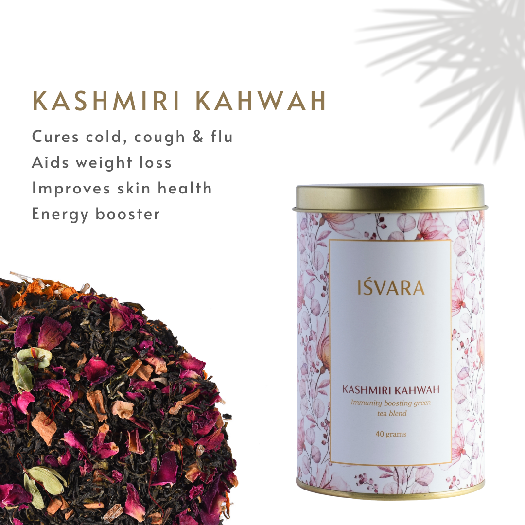 Ultimate weight loss teas kashmiri kahwah green tea IŚVARA