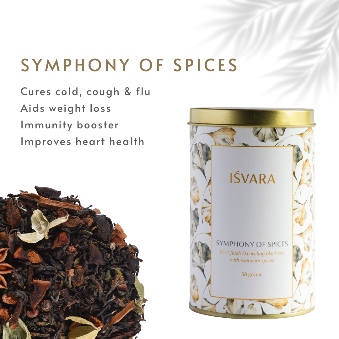 Tea o'clock Symphony of spices black tea IŚVARA