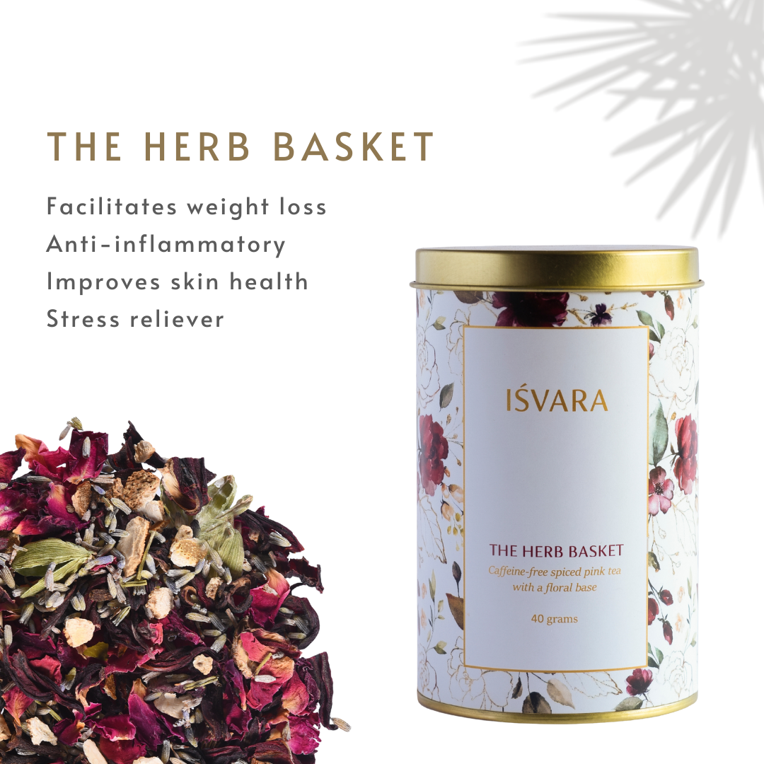 Skincare teas the herb basket herbal tea IŚVARA